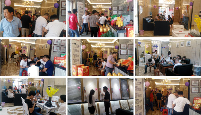 陶瓷一线品牌东升国际官网瓷砖湖南衡阳店盛装开业，喜报不休